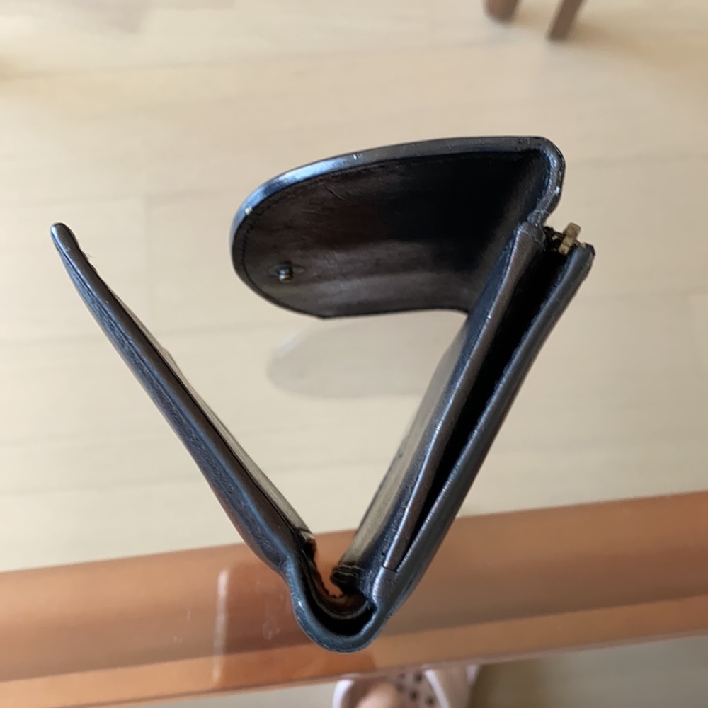 Dior Black leather wallet - Picture 5 of 7